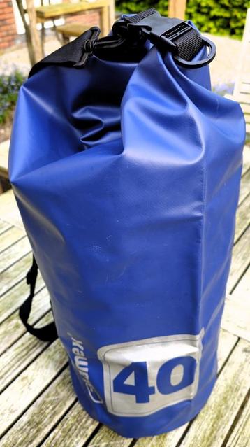 Nieuwe blauwe TALAMEX drybag droogtas 40L