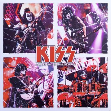 Kiss: Danger on the edge of town 3 lp gekleurd vinyl