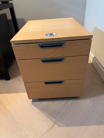 IKEA Galant ladeblok met 3 lades op wielen - afbeelding 1 IKEA Galant ladeblok met 3 lades op wielen - afbeelding 1