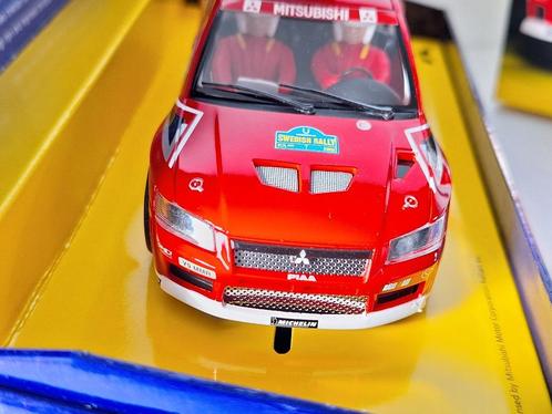 Scalextric Sport Mitsubishi Lancer Evolution 7 Wrc Met Licht, Kinderen en Baby's, Speelgoed | Racebanen, Nieuw, Racebaan, Elektrisch