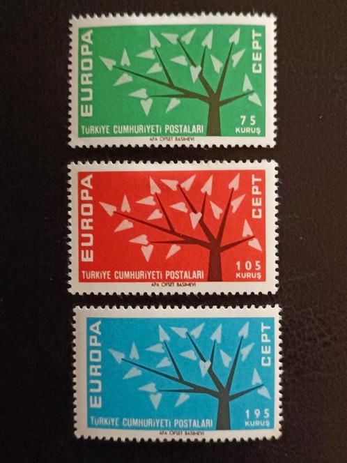 Turkije 1962 Europa zegels, Postzegels en Munten, Postzegels | Europa | Overig, Postfris, Overige landen, Ophalen of Verzenden