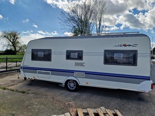 Hobby excellent easy 540 Ufe met airco, mover, voortent etc, Caravans en Kamperen, Caravans, Particulier, tot en met 4, 1250 - 1500 kg