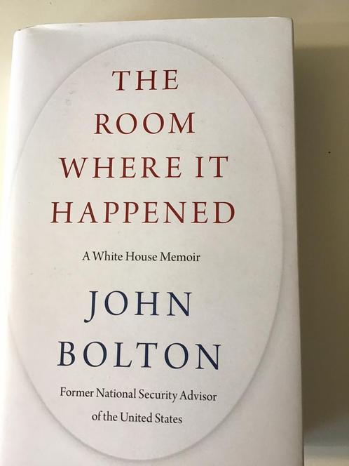 The room where it happened, A White House Memoir, J. Bolton, Boeken, Politiek en Maatschappij, Zo goed als nieuw, Ophalen of Verzenden