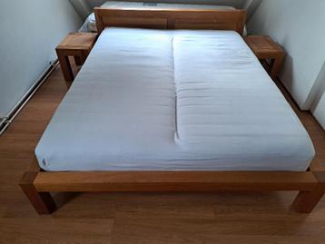 Eiken bedframe (160x200) - afbeelding 3 Eiken bedframe (160x200) - afbeelding 3