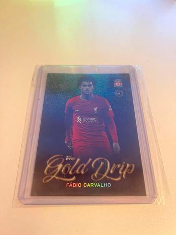 Fabio Carvalho - Rookie - /175 - Topps - Gold Drip - #46