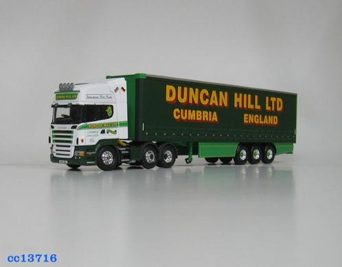 Corgi 1-50 CC 13716 SCANIA R Topline Curtainside Duncan Hill, Hobby en Vrije tijd, Modelauto's | 1:50, Nieuw, Bus of Vrachtwagen