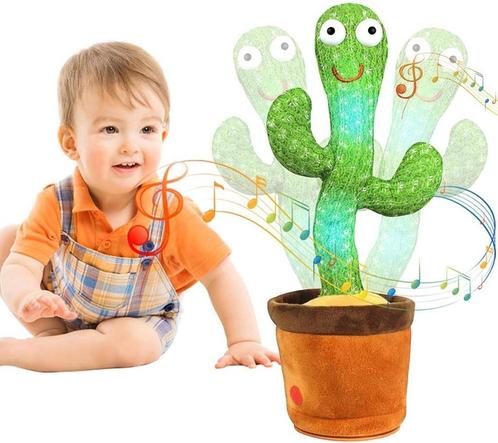 FRAAIE NIEUWE Dansende en pratende  cactus incl. 120 liedjes, Kinderen en Baby's, Speelgoed | Knuffels en Pluche, Nieuw, Overige typen