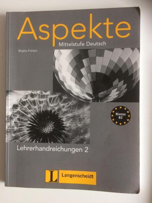 Aspekte - Mittelstufe Deutsch Lehrerhandreichungen, Boeken, Schoolboeken, Gelezen, Duits, Ophalen of Verzenden