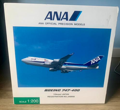 All Nippon Airways Boeing 747-400, Verzamelen, Luchtvaart en Vliegtuigspotten, Nieuw, Schaalmodel, Ophalen of Verzenden