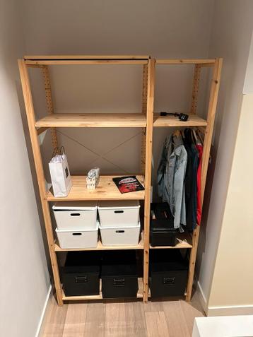 Grenen kast IKEA Ivar 134x50x226cm ZGAN - afbeelding 1 Grenen kast IKEA Ivar 134x50x226cm ZGAN - afbeelding 1