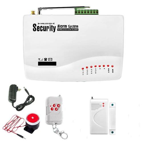 GSM draadloos alarm 12 of 230 volt, met deur sensor, Doe-het-zelf en Verbouw, Alarmsystemen, Compleet systeem, Raam of Deur, Draadloos