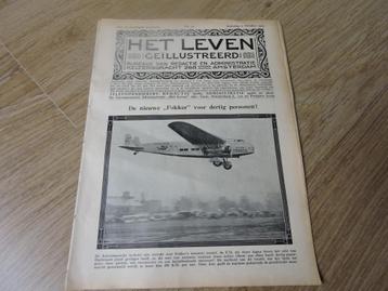 blad Het Leven, 5 oct. 1929, o.a. artikel "Graf Zeppelin"