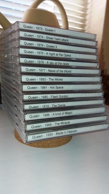 QUEEN muziek CD's  Super geluidskwaliteit tevens koopje.