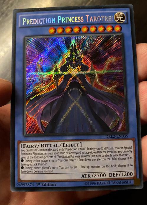 Yu-Gi-Oh! Prediction Princess Tarotrei DRL2-EN035 1st Ed !, Hobby en Vrije tijd, Verzamelkaartspellen | Yu-gi-Oh!, Zo goed als nieuw