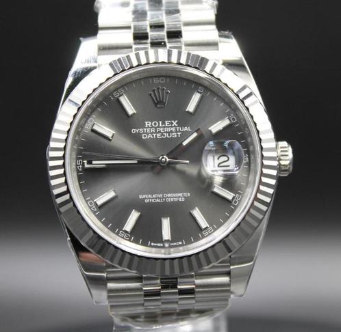 Rolex Datejust 41mm - Jubilee - 3235, Sieraden, Tassen en Uiterlijk, Horloges | Heren, Nieuw, Rolex, Staal, Staal, Ophalen of Verzenden