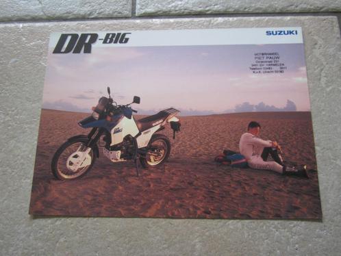 Suzuki DR-BIG brochure folder 1987 1988, Motoren, Handleidingen en Instructieboekjes, Suzuki, Ophalen of Verzenden