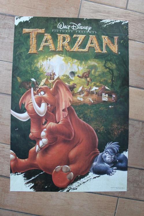 filmaffiche Walt Disney Tarzan filmposter, Verzamelen, Posters, Zo goed als nieuw, Film en Tv, A1 t/m A3, Rechthoekig Staand, Ophalen of Verzenden