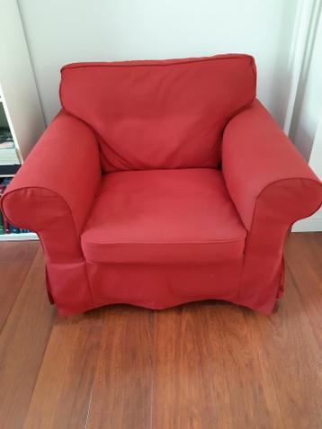 Ruime IKEA EKTORP fauteuil - afbeelding 1 Ruime IKEA EKTORP fauteuil - afbeelding 1