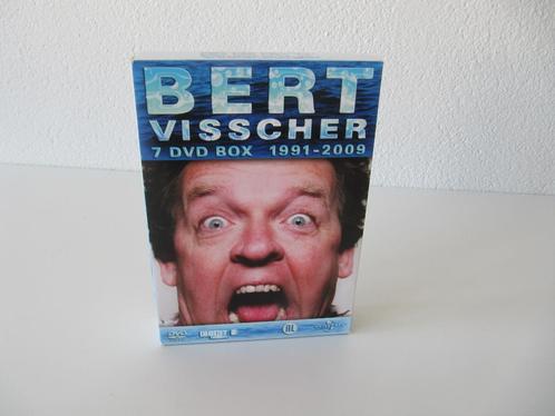 7 dvd box Bert Visscher / Visser oeuvre 1991 - 2009, Cd's en Dvd's, Dvd's | Cabaret en Sketches, Zo goed als nieuw, Stand-up of Theatershow