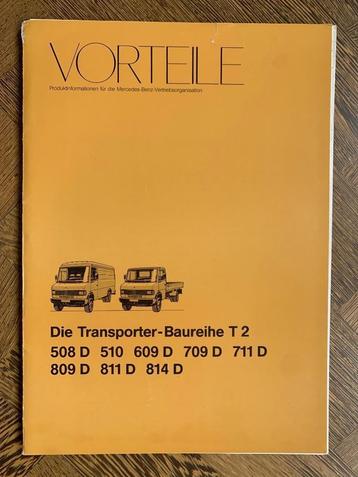 Product informatie map Mercedes-Benz T2 Transporter 1990