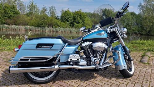 Te koop Harley Davidson Roadking Classic blauw/zwart, Motoren, Motoren | Harley-Davidson, Particulier, Toermotor, meer dan 35 kW