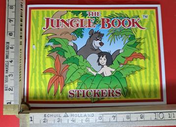 Vintage stickerboekje Jungle boek Disney 
