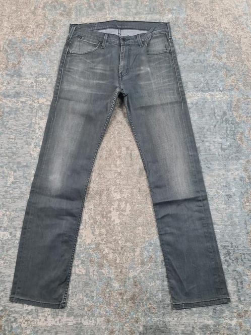Levi's 504 W32 L34 Straight STRETCH Bronno3234 Grijs, Kleding | Heren, Spijkerbroeken en Jeans, Zo goed als nieuw, W32 (confectie 46) of kleiner