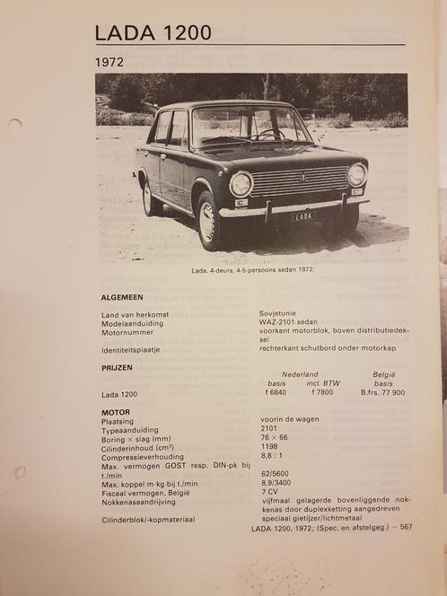 6x Lada 1200 Niva enz. Olyslager Kluwer Vraagbaken 1972-1981, Auto diversen, Handleidingen en Instructieboekjes, Ophalen of Verzenden