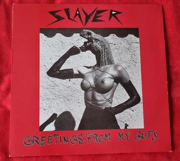 Slayer - Greetings From My Guts RED Cover Live LP