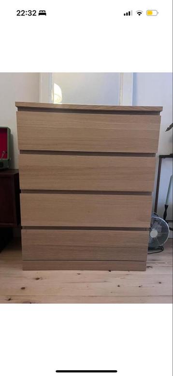 IKEA MALM kast - eiken - afbeelding 1 IKEA MALM kast - eiken - afbeelding 1
