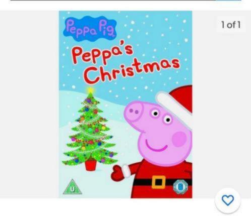 NIEUW! Peppa Pig Peppa’s christmas Engelstalig € 4,99, Cd's en Dvd's, Dvd's | Kinderen en Jeugd, Nieuw in verpakking, Film, Dieren