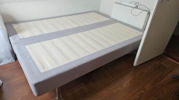 IKEA Sultan Aksdal bedframe 160x200 + matrasbeschermer - afbeelding 1 IKEA Sultan Aksdal bedframe 160x200 + matrasbeschermer - afbeelding 1