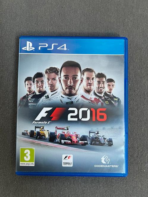 F1 2016 PS4, Spelcomputers en Games, Games | Sony PlayStation 4, Zo goed als nieuw, Sport, 2 spelers, Vanaf 7 jaar, Eén computer