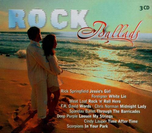 Rock Ballads 3CD Box Nieuw, Cd's en Dvd's, Cd's | Rock, Nieuw in verpakking, Poprock, Ophalen of Verzenden