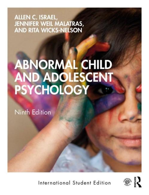 Abnormal Child and Adolescent Psychology – Allen C. Israel, Boeken, Psychologie, Zo goed als nieuw, Overige onderwerpen, Ophalen of Verzenden
