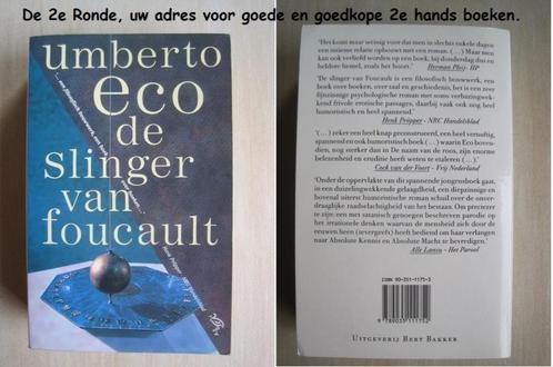 053 - Slinger van foucault - Umberto Eco, Boeken, Thrillers, Zo goed als nieuw, Ophalen of Verzenden