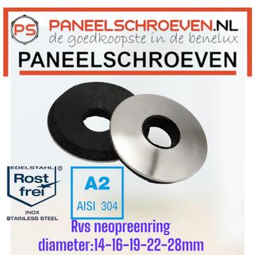 Rvs ringen en schroeven 