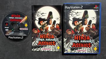 PS2 - Ninja Assault - PlayStation 2 Arcade G-con Shooter 