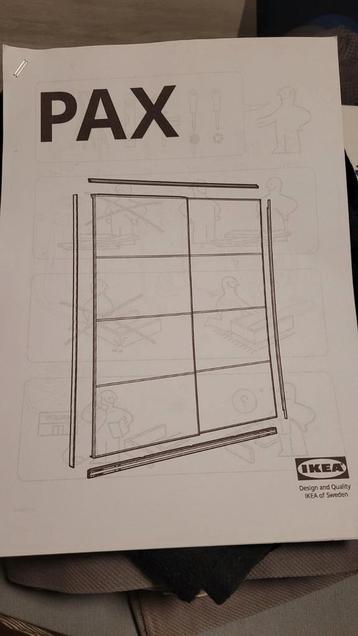 Ikea Pax Schuifdeuren wit 2 stuks (200x236) met softclose - afbeelding 4 Ikea Pax Schuifdeuren wit 2 stuks (200x236) met softclose - afbeelding 4