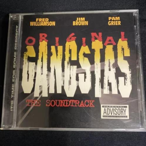 CD Original Gangstas (The Soundtrack) 7243 8 41533 2 8, Cd's en Dvd's, Cd's | Hiphop en Rap, 1985 tot 2000, Ophalen of Verzenden