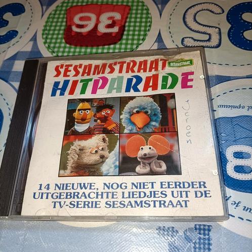 Cd Sesamstraat Hitparade 14 leuke liedjes, Cd's en Dvd's, Cd's | Kinderen en Jeugd, Zo goed als nieuw, Muziek, Ophalen of Verzenden