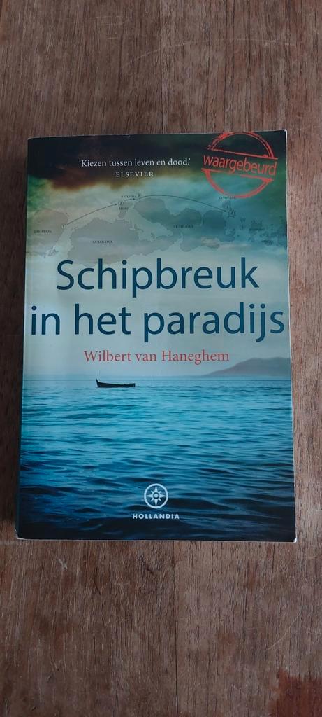 Wilbert van Haneghem - Schipbreuk in het paradijs, Boeken, Overige Boeken, Zo goed als nieuw, Ophalen of Verzenden