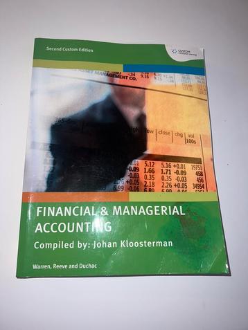 Financial & managerial accounting