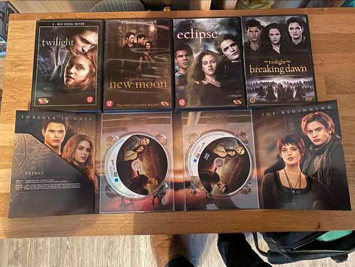 De complete Twilight film reeks, Cd's en Dvd's, Dvd's | Science Fiction en Fantasy, Zo goed als nieuw, Fantasy, Vanaf 12 jaar