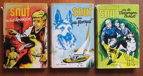 Piet Prins: 3x Snuf de hond ( hardcover met stofomslag ), Boeken, Kinderboeken | Jeugd | 10 tot 12 jaar, Gelezen, Ophalen of Verzenden