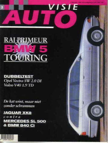 Autovisie 3 1997 : Jaguar XK8 - Mercedes SL500 - BMW 840i