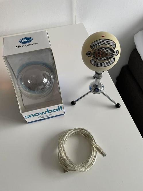 Blue Snowball microfoon (origineel model), Muziek en Instrumenten, Microfoons, Gebruikt, Studiomicrofoon, Ophalen of Verzenden