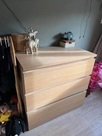 IKEA Malm Kast - 3 Lades - Bruin - afbeelding 1 IKEA Malm Kast - 3 Lades - Bruin - afbeelding 1
