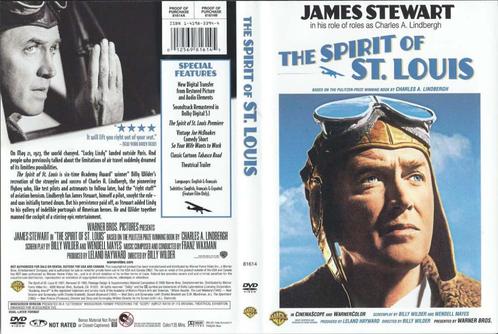 The Spirit of St. Louis 1957 DVD James Stewart, Murray Hamil, Cd's en Dvd's, Dvd's | Klassiekers, Ophalen of Verzenden