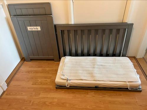 Houten Ledikant, hout baby bed, bedje, Aerosleep, Kinderen en Baby's, Kinderkamer | Bedden, Gebruikt, Minder dan 140 cm, Minder dan 70 cm